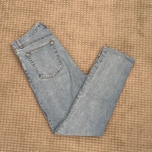 Abercrombie & Fitch Light Blue Straight Leg Jeans